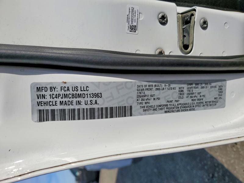 2021 Jeep Cherokee Latitude