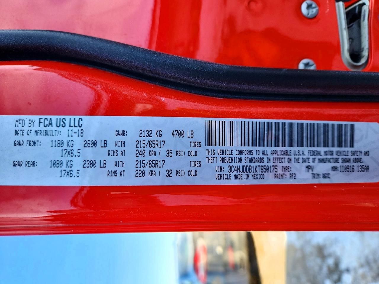 2019 Jeep Compass Trailhawk