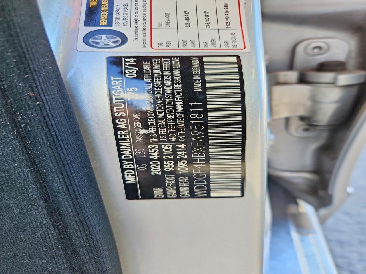 2014 Mercedes-Benz C 250