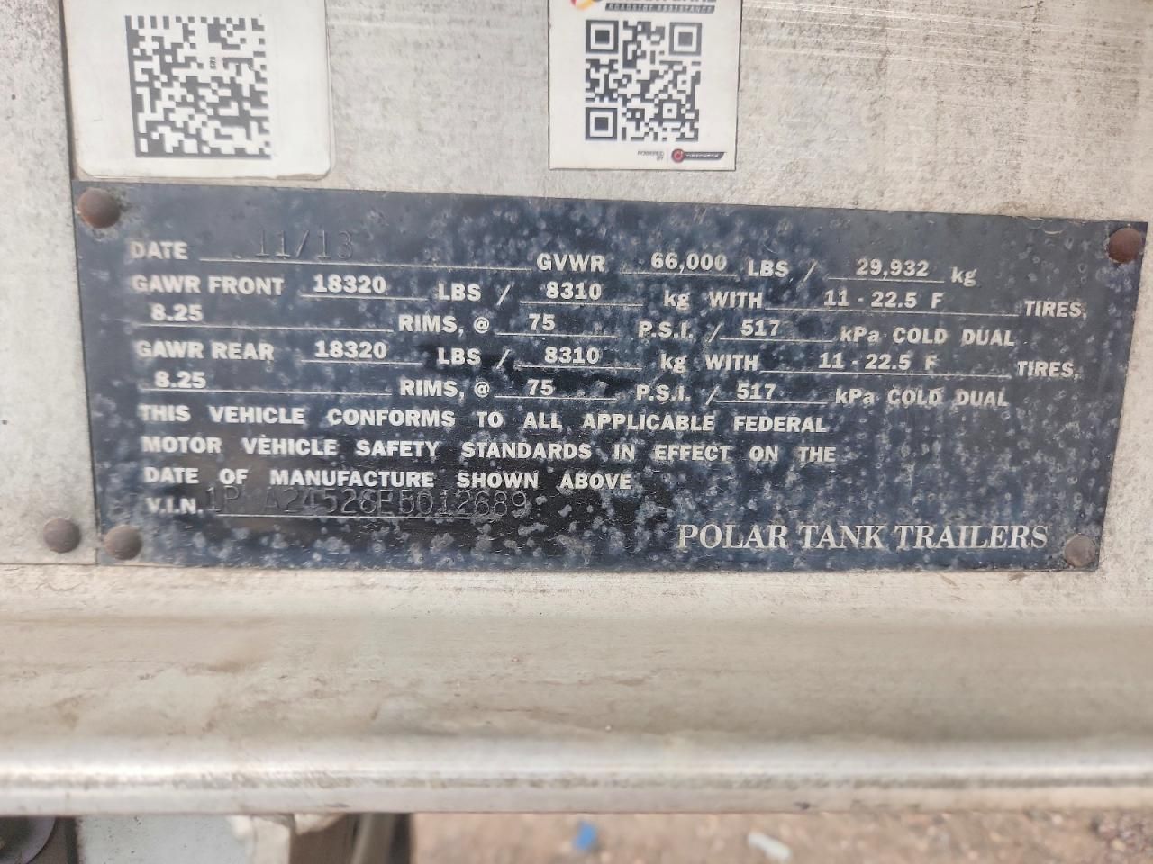 2014 Polar Tank-Tank Trailer