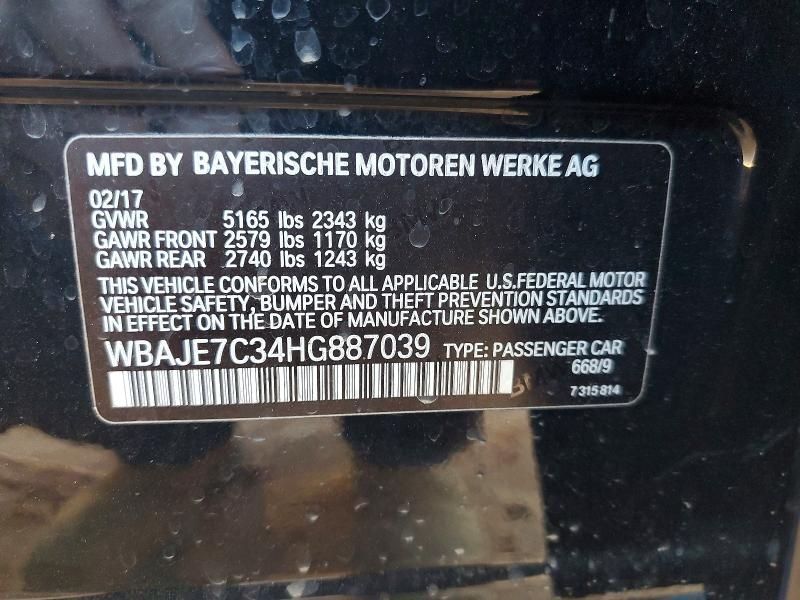 2017 BMW 540 xi