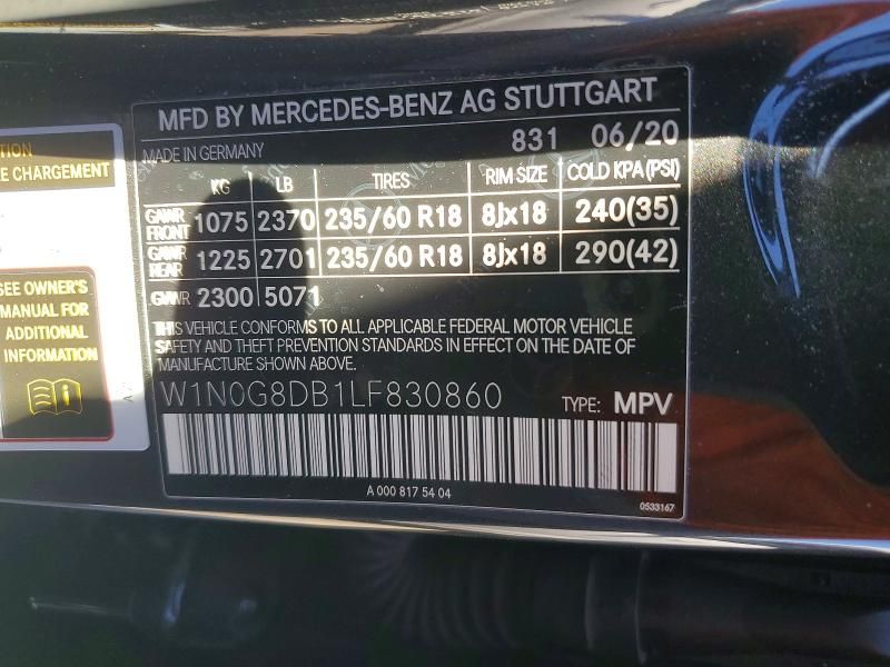 2020 Mercedes-Benz Glc 300