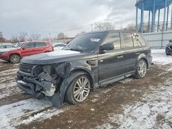 Land Rover Range Rover salvage cars for sale: 2010 Land Rover Range Rover Sport lux