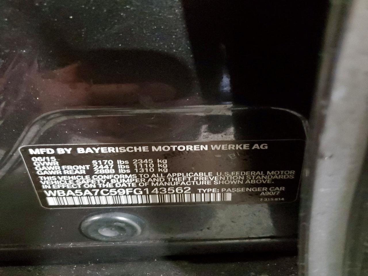 2015 BMW 528 xi
