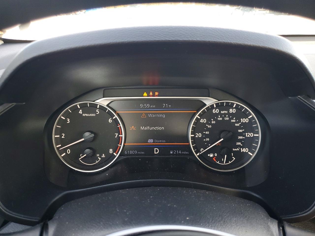 2020 Niss Altima 2.5 s