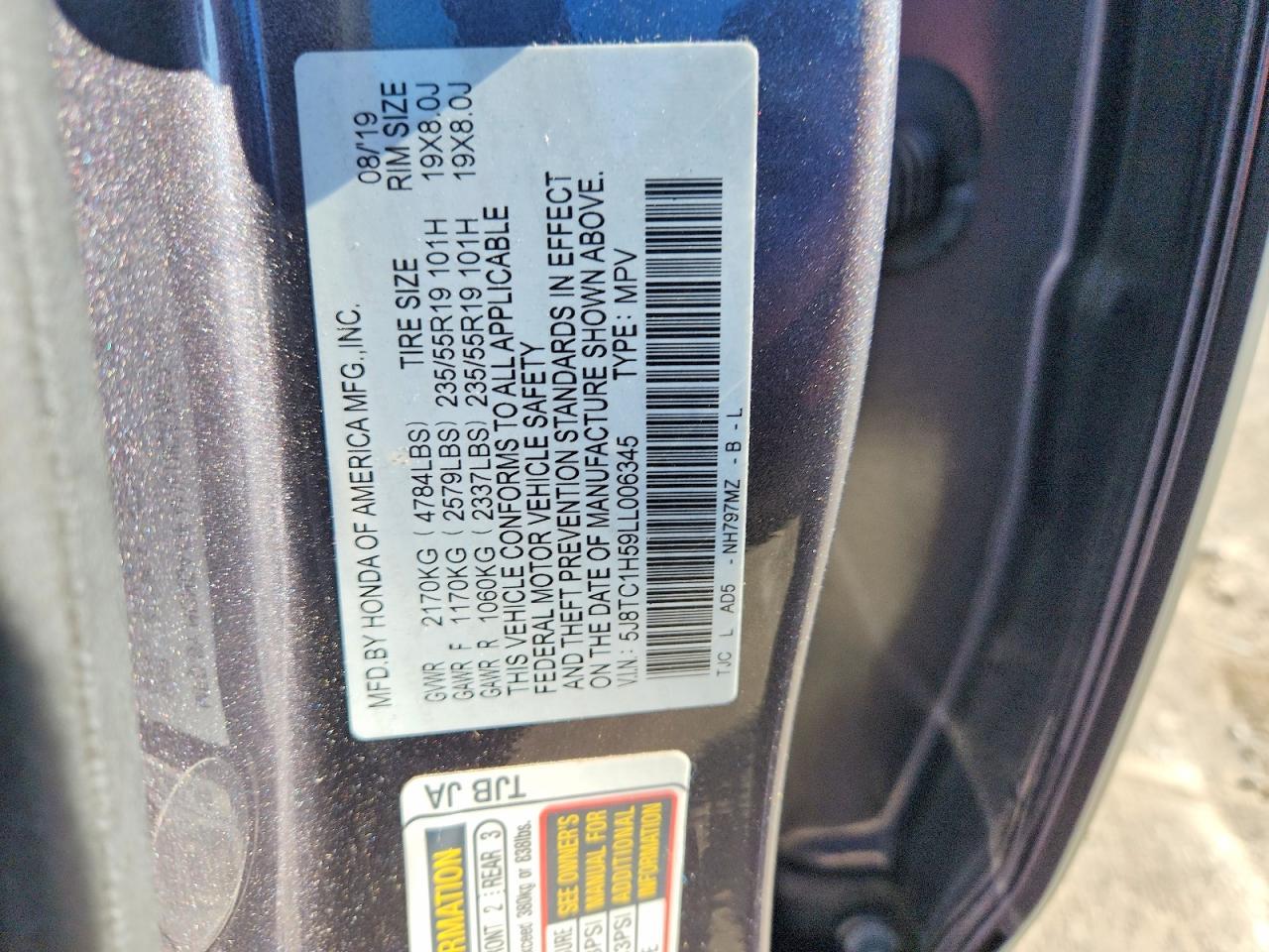 2020 Acura Rdx Technology