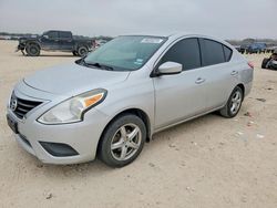 Nissan salvage cars for sale: 2016 Nissan Versa s