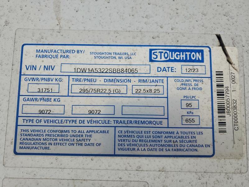 2025 Stoughton 53ft-dry van Trailer