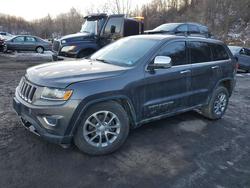 Salvage cars for sale from Copart Marlboro, NY: 2015 Jeep Grand Cherokee Limited