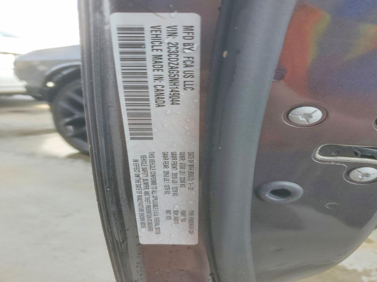 2022 Dodge Challenger sxt