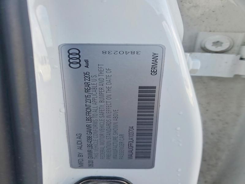 2020 Audi A3 Premium