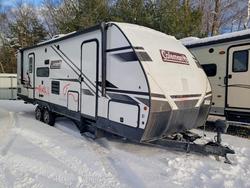 Salvage trucks for sale at West Warren, MA auction: 2023 Coleman Camper