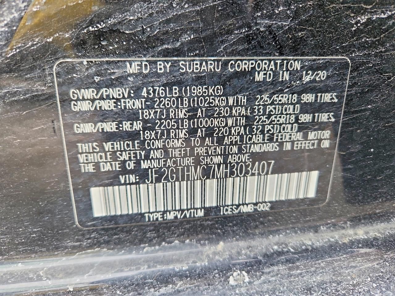 2021 Subaru Crosstrek Limited