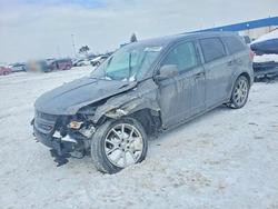 Salvage cars for sale from Copart Woodhaven, MI: 2015 Dodge Journey R/T