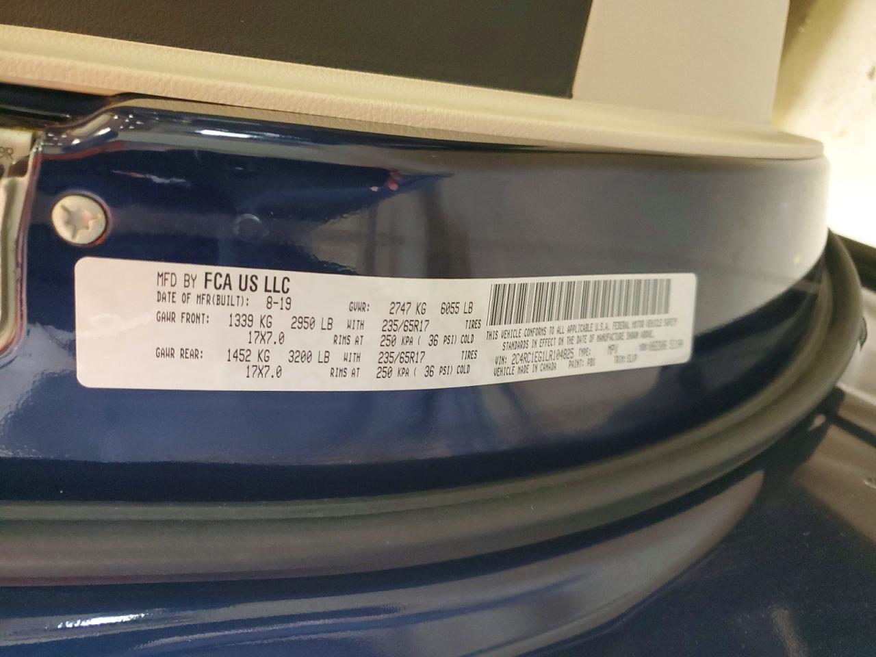 2020 Chrysler Pacifica Touring l Plus