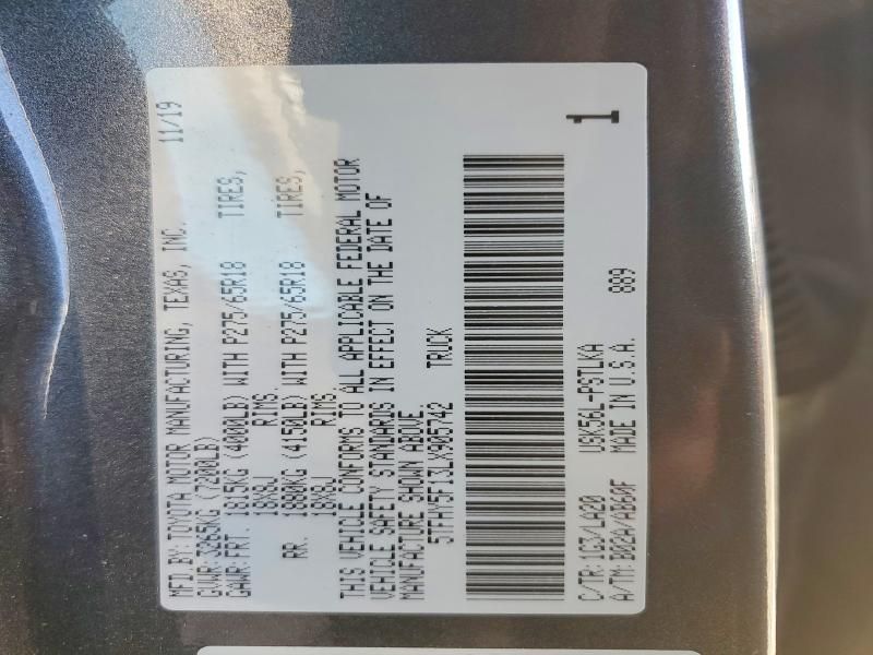 2020 Toyota Tundra Crewmax Limited