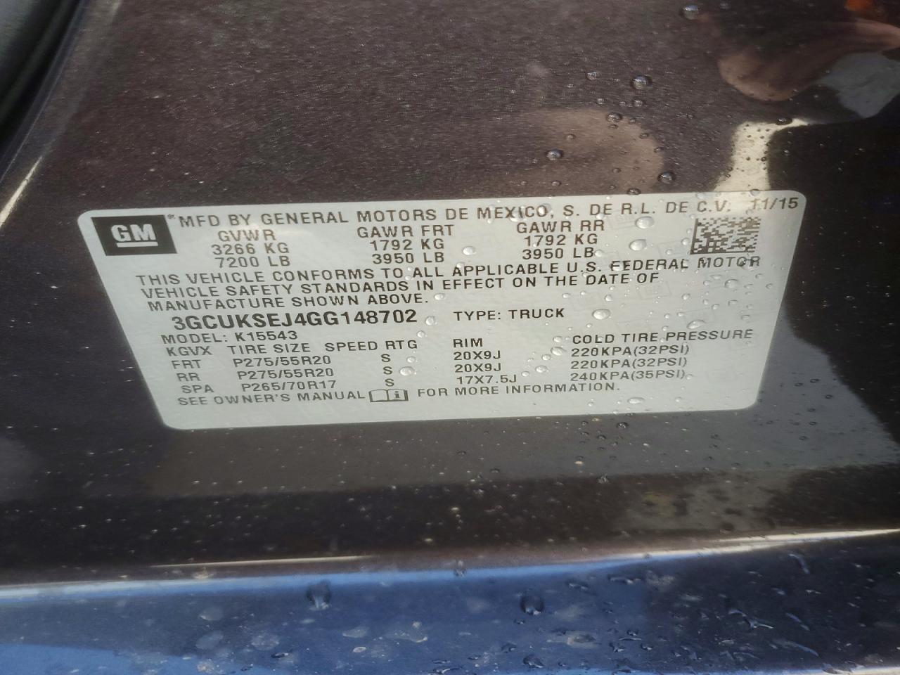 2016 Chevrolet Silverado K1500 LTZ