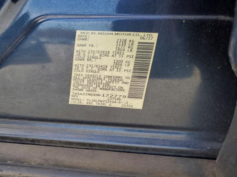 2017 Nissan Murano s