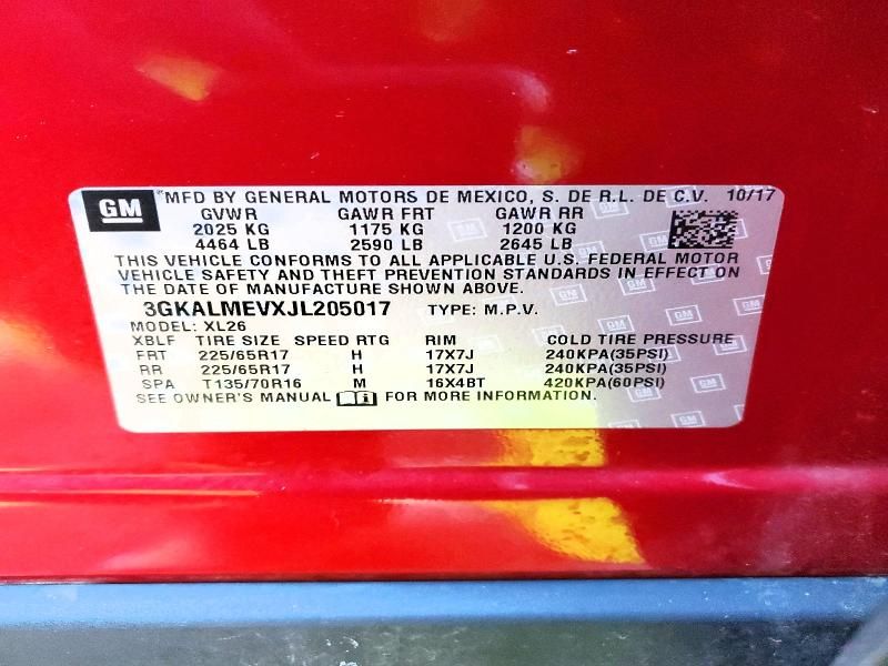 2018 GMC Terrain sle