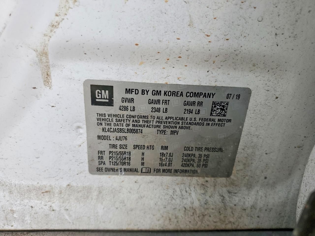 2020 Buick Encore Preferred