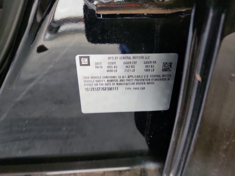 2016 Chevrolet Malibu lt