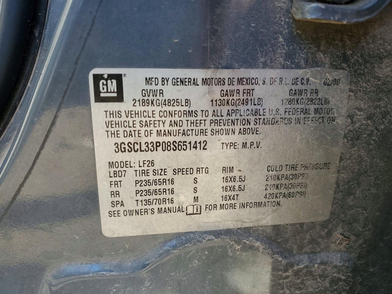 2008 Saturn Vue xe
