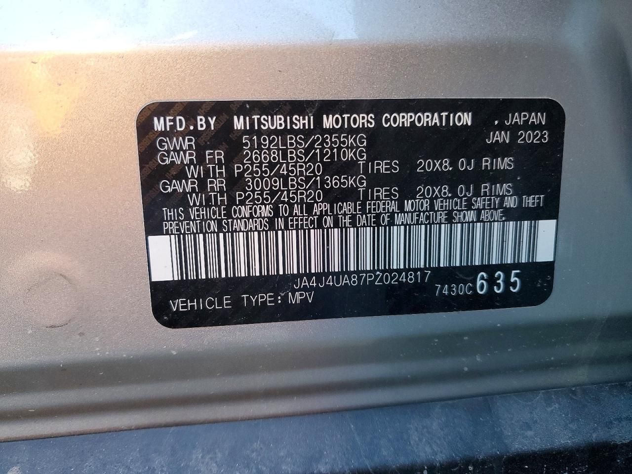 2023 Mitsubishi Outlander se