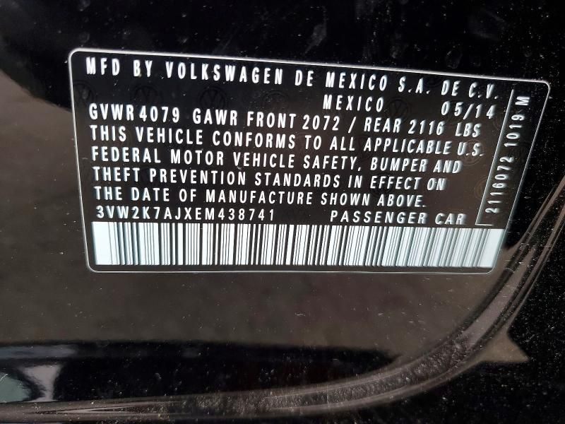 2014 Volkswagen Jetta Base