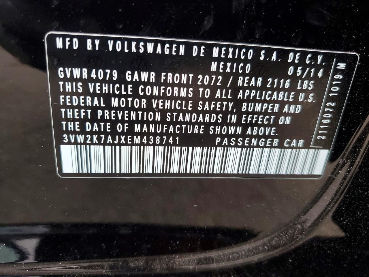 2014 Volkswagen Jetta Base