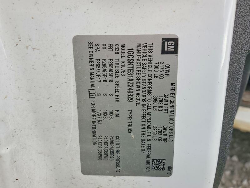 2010 Chevrolet Silverado K1500 ltz