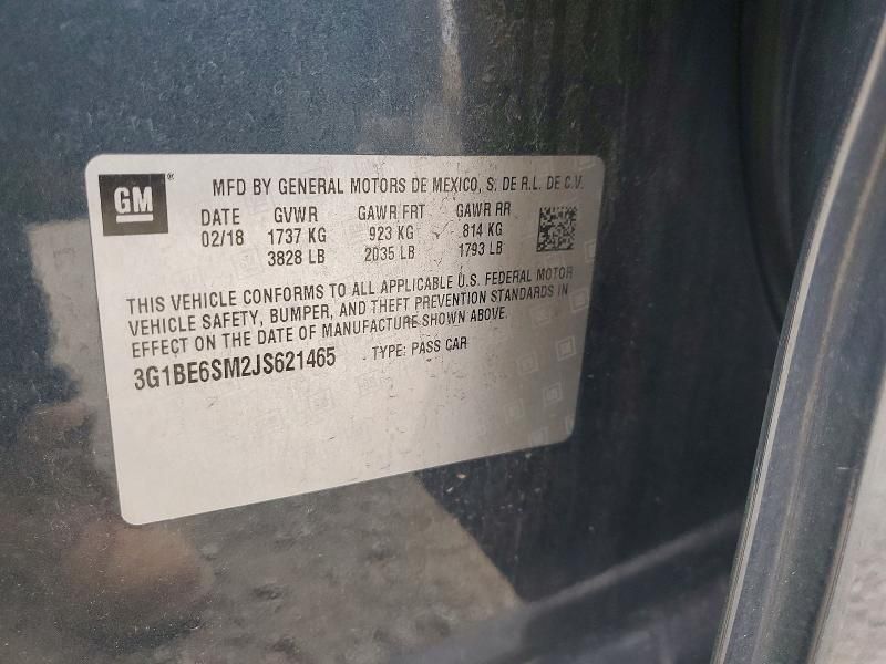 2018 Chevrolet Cruze lt