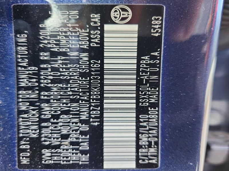 2019 Toyota Avalon xle