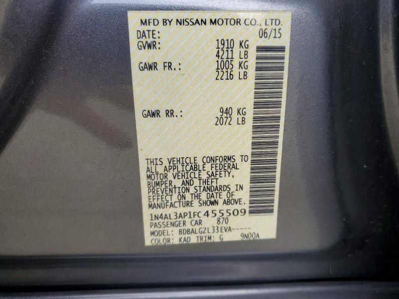 2015 Nissan Altima 2.5