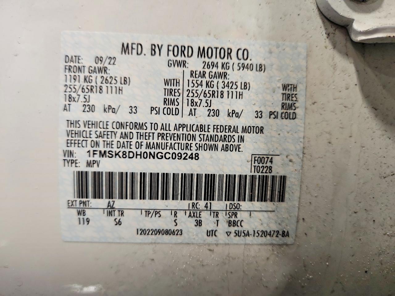 2022 Ford Explorer xlt