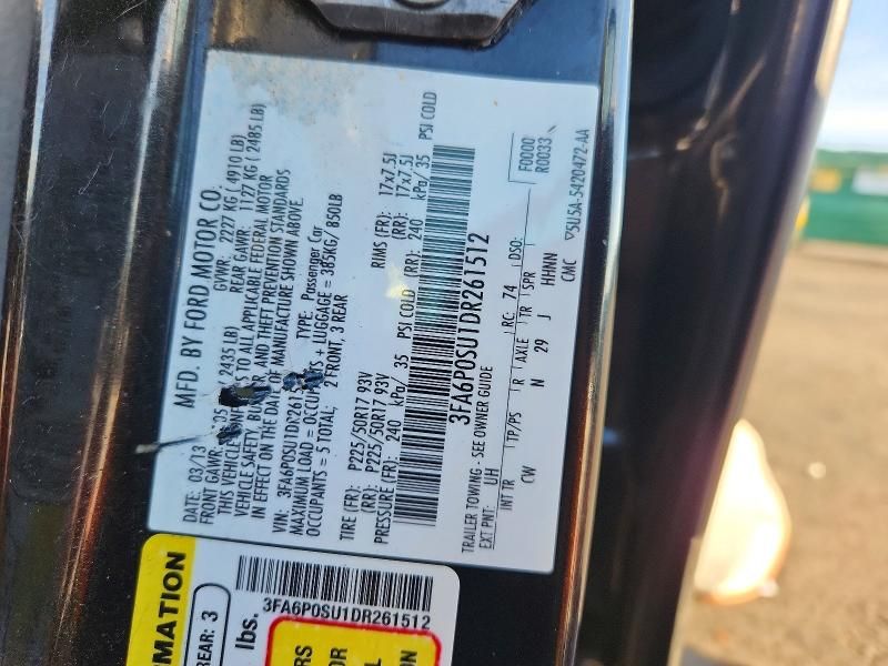 2013 Ford Fusion Titanium Phev