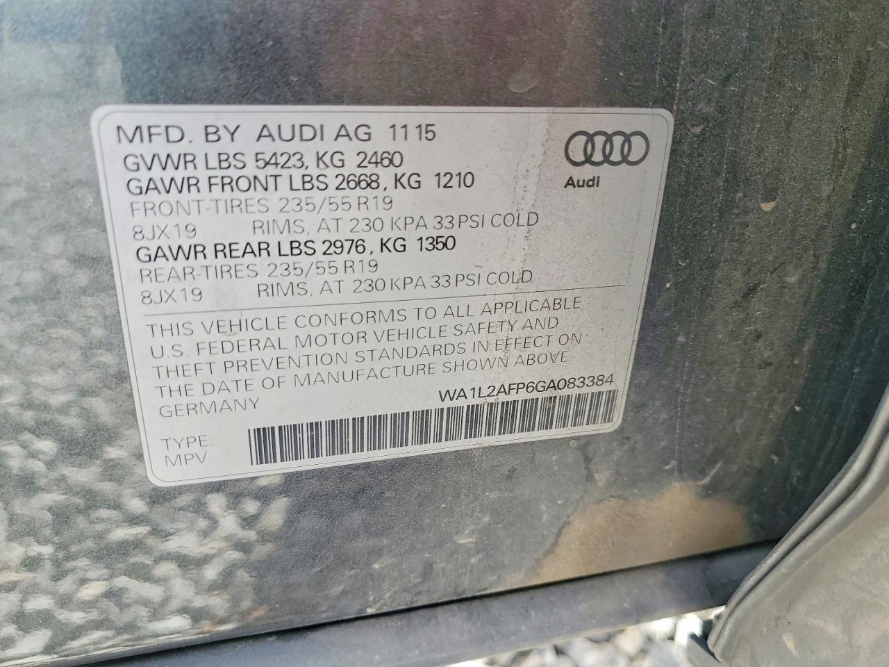 2016 Audi Q5 Premium Plus