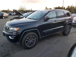 Jeep salvage cars for sale: 2017 Jeep Grand Cherokee Laredo