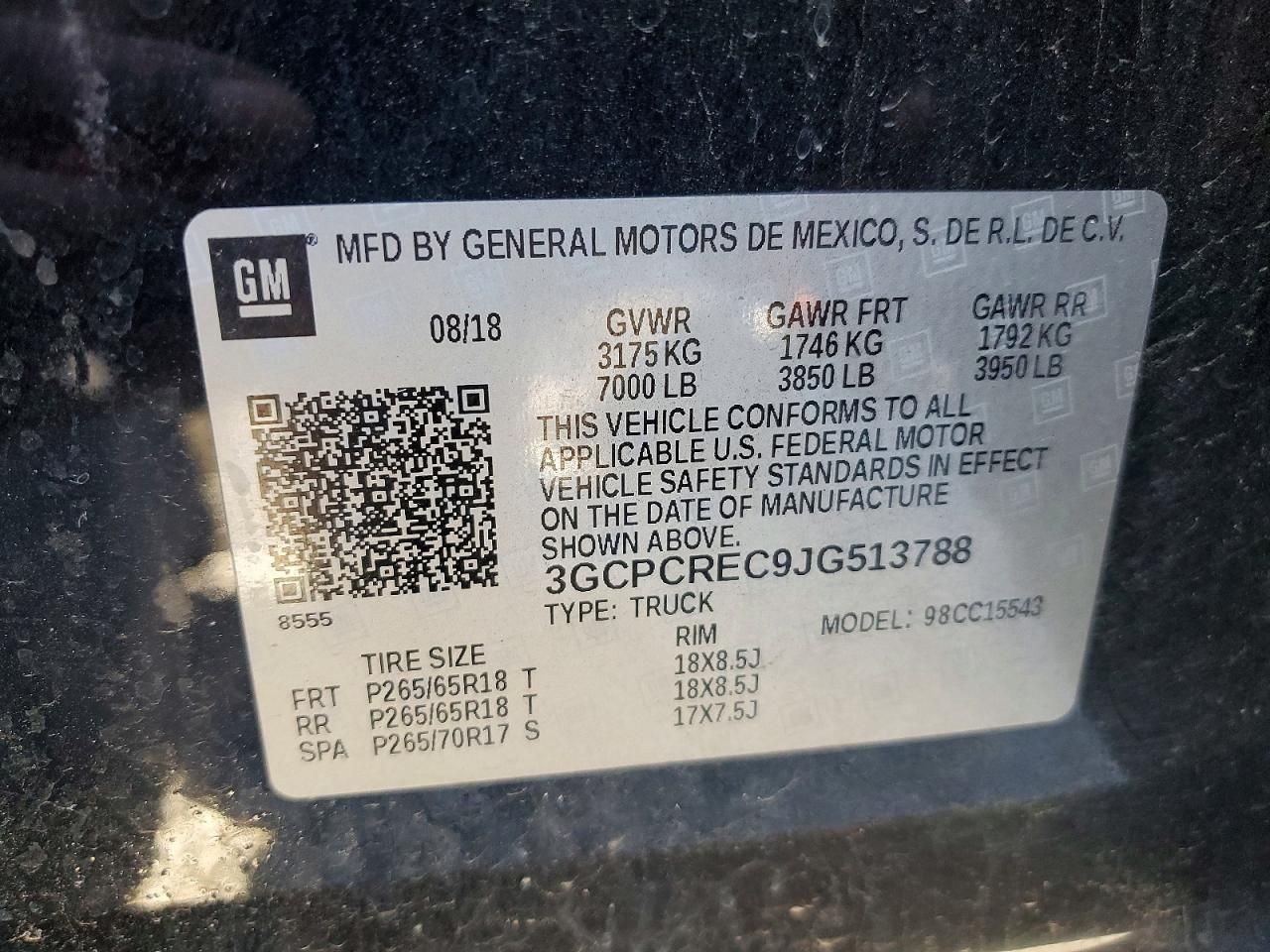 2018 Chevrolet Silverado C1500 lt