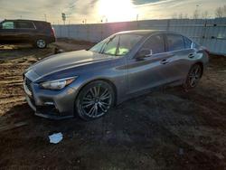 Infiniti salvage cars for sale: 2020 Infiniti Q50 Pure