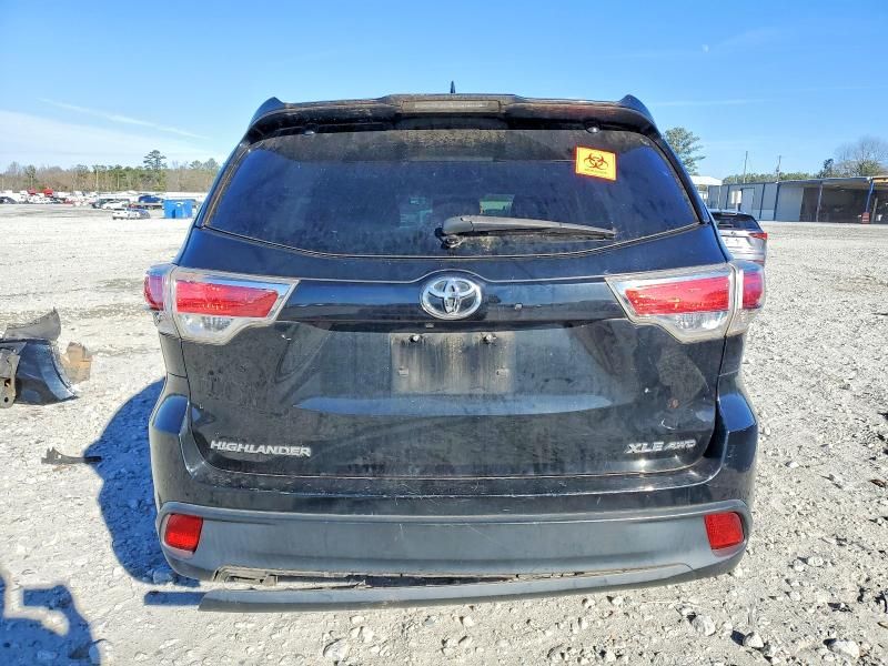 2016 Toyota Highlander xle