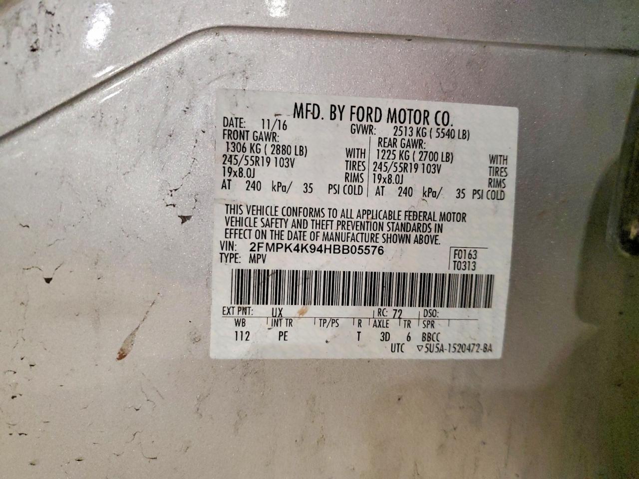 2017 Ford Edge Titanium