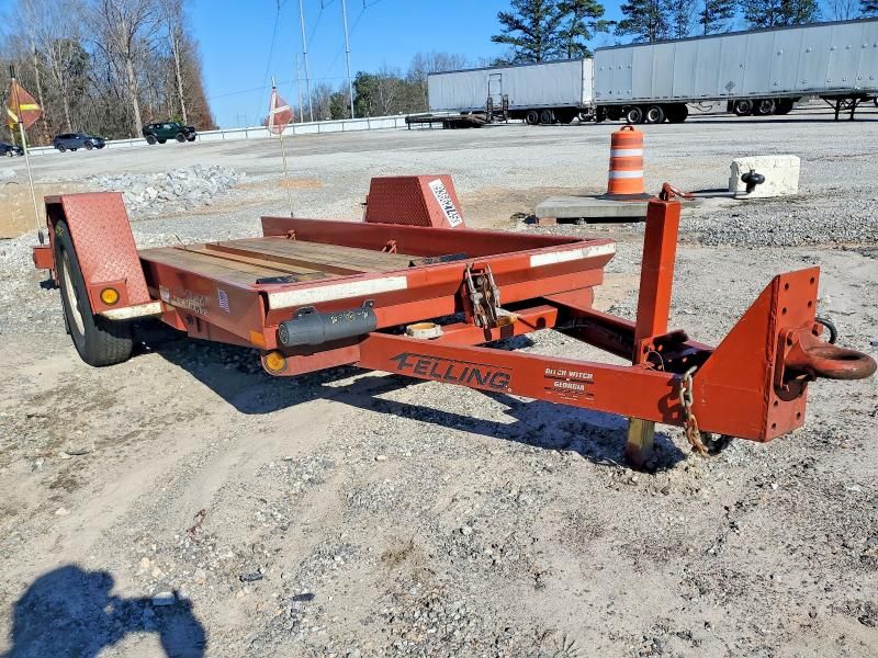 2016 Fell Ing Ft-6 T-1 Tilt Deck Equipment Trailer