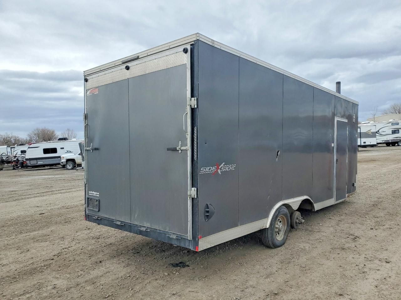 2021 Mirage Side x Sid-enclosed Cargo Trailer