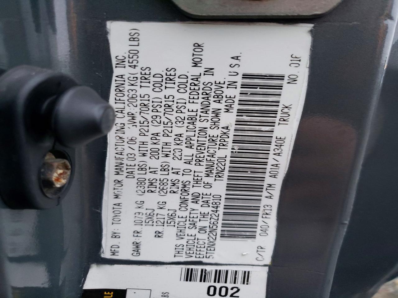 2006 Toyota Tacoma
