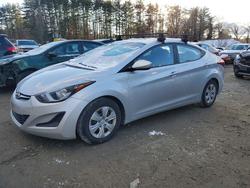 Hyundai salvage cars for sale: 2016 Hyundai Elantra se