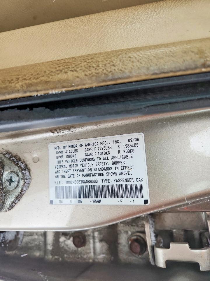 2006 Honda Accord ex