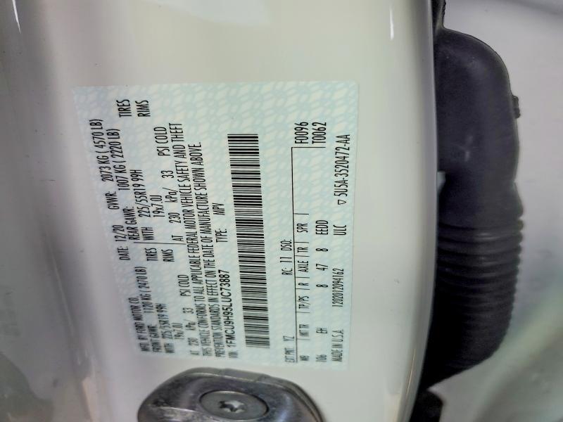 2020 Ford Escape sel