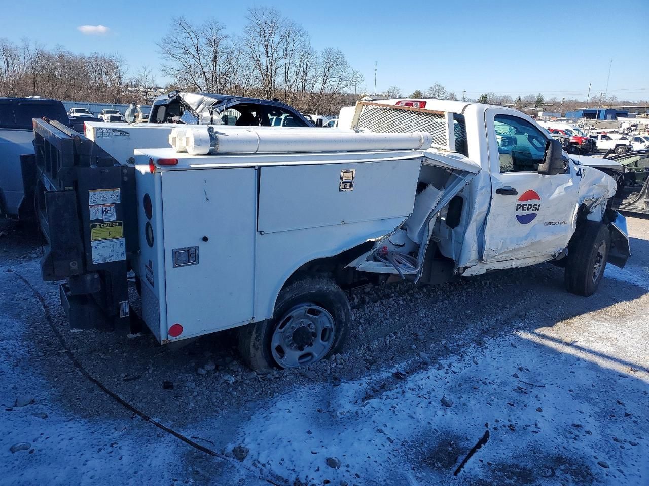 2016 Chevrolet Silverado Utility / Service Truck