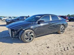 Salvage cars for sale from Copart Houston, TX: 2025 Hyundai Elantra sel Sport