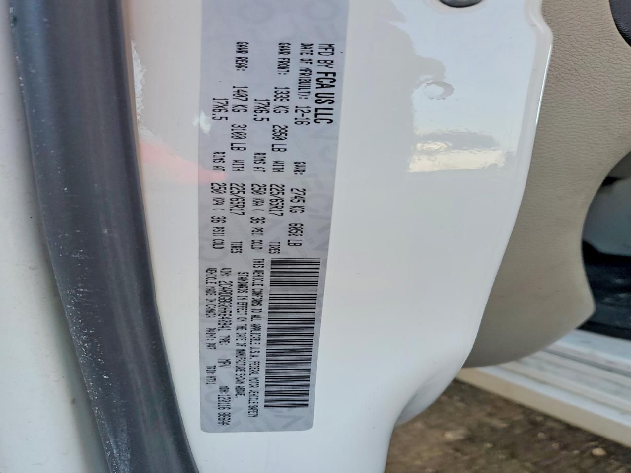 2017 Dodge Grand Caravan se